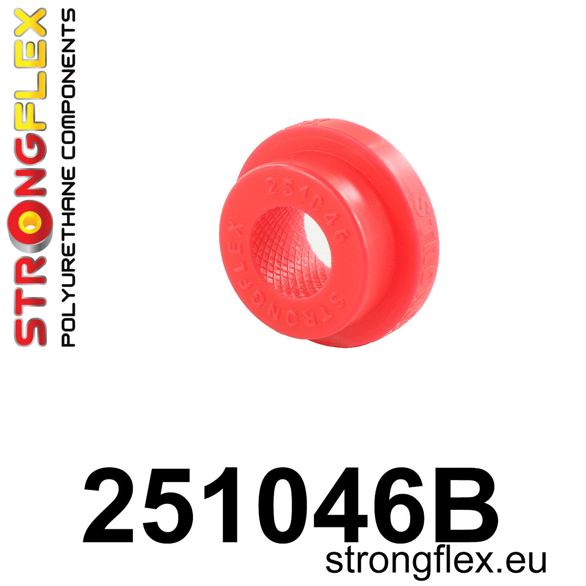 251046B Rear subframe bush Standard (Red) Mini Classic (59-00)