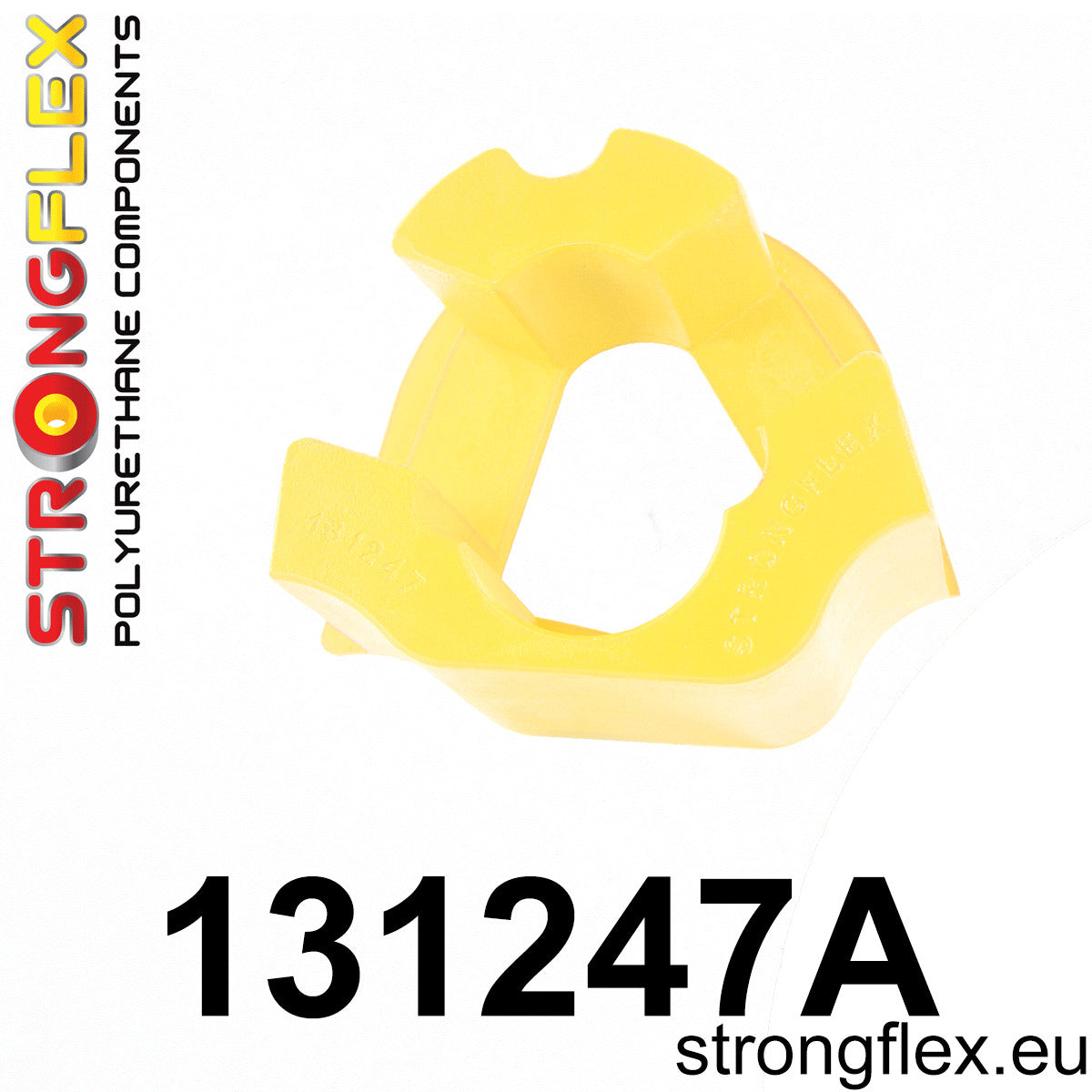 131247A Right engine mount insert SPORT Sport (Yellow) Opel / Vauxhall Astra F (91-98)