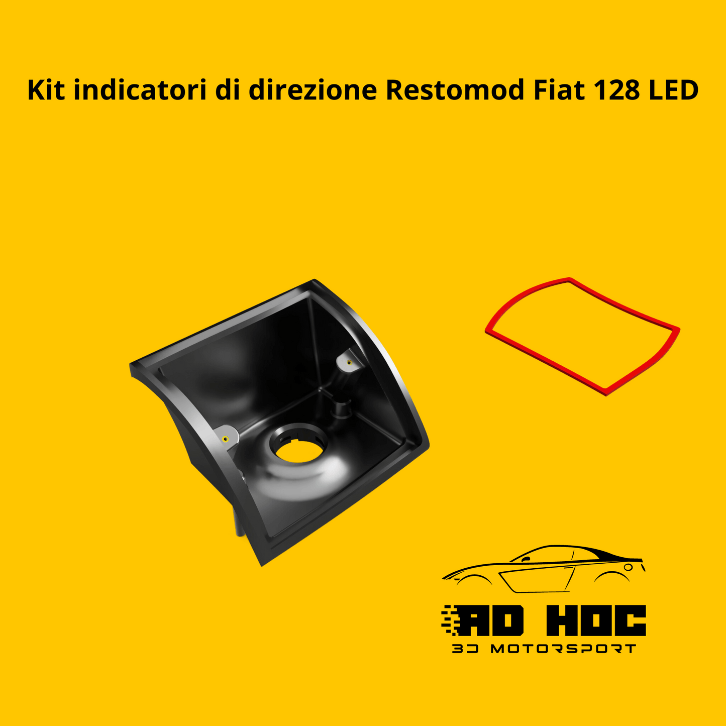 Kit indicatori di direzione Restomod Fiat 128 LED ad hoc 3d motorsport