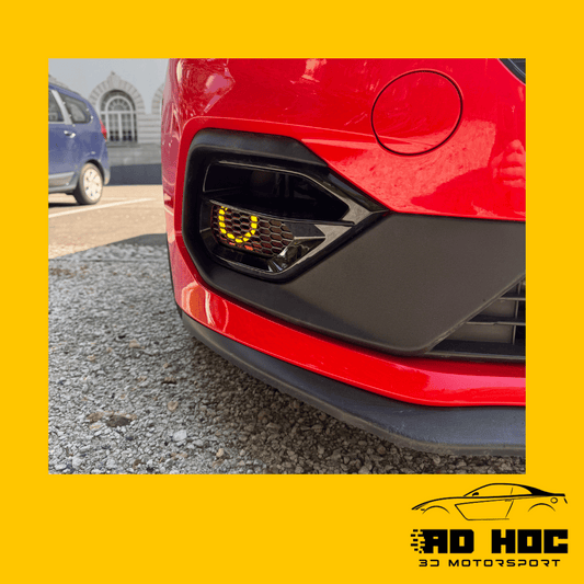 Convogliatori Frontali con angel eyes per Ford Fiesta MK8 ST e ST Line