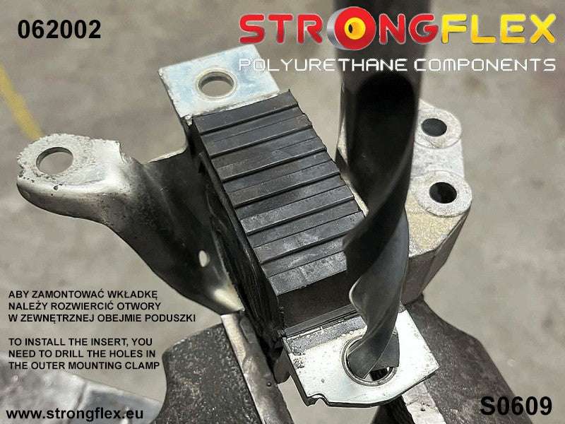 062002A Engine mount insert – upper SPORT Sport (Yellow) Fiat Panda II (03-12)
