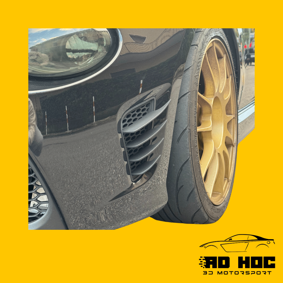 Griglie Anteriori con Canard per Abarth 595