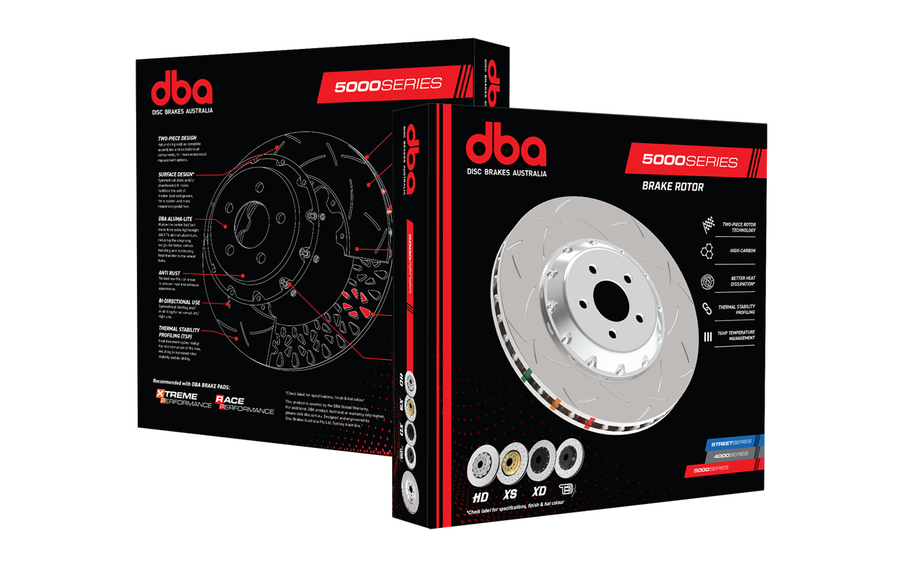 DBA DBA53146BLKS - 5000 series - T3 Slotted Black Hat