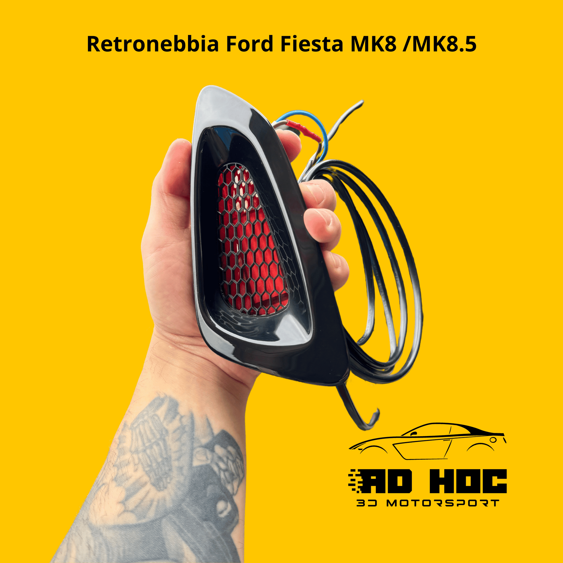 Retronebbia Ford Fiesta MK8 /MK8.5 ad hoc 3d motorsport