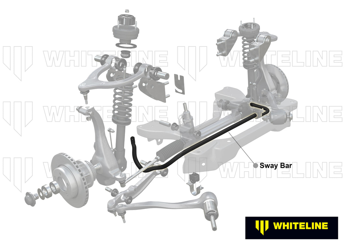 BCF12Z - Sway Bar - 33mm 2 Point Adjustable