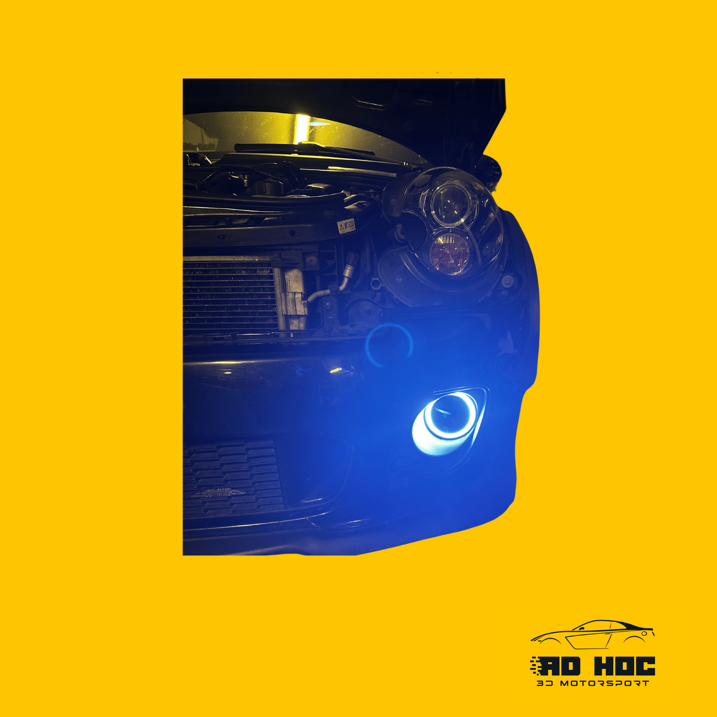 Convogliatore fendinebbia led angel eyes Mini Cooper R56