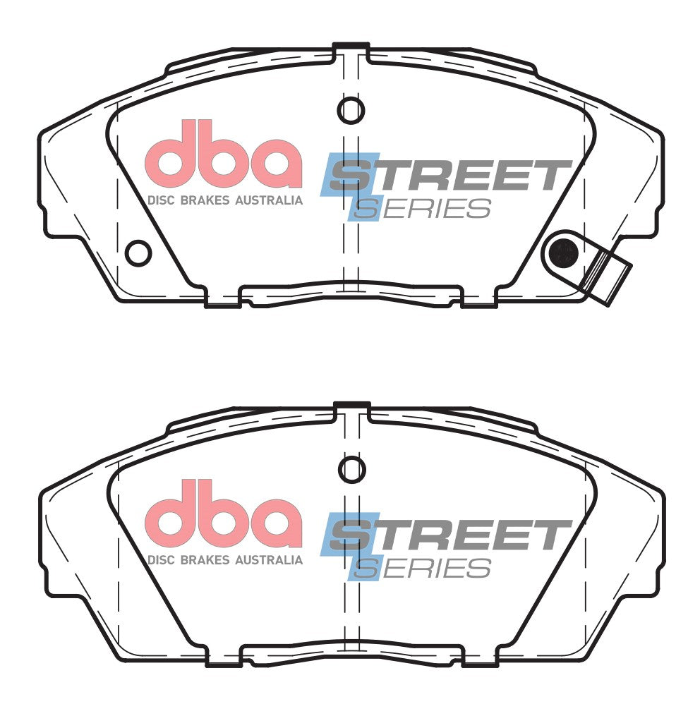 DBA DB1133SS - Brake Pads Street Series Ceramic | Front Axle