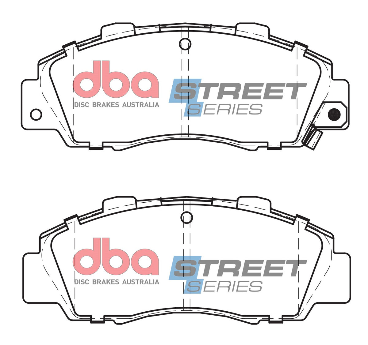 DBA DB1206SS - Brake Pads Street Series Ceramic | Front Axle