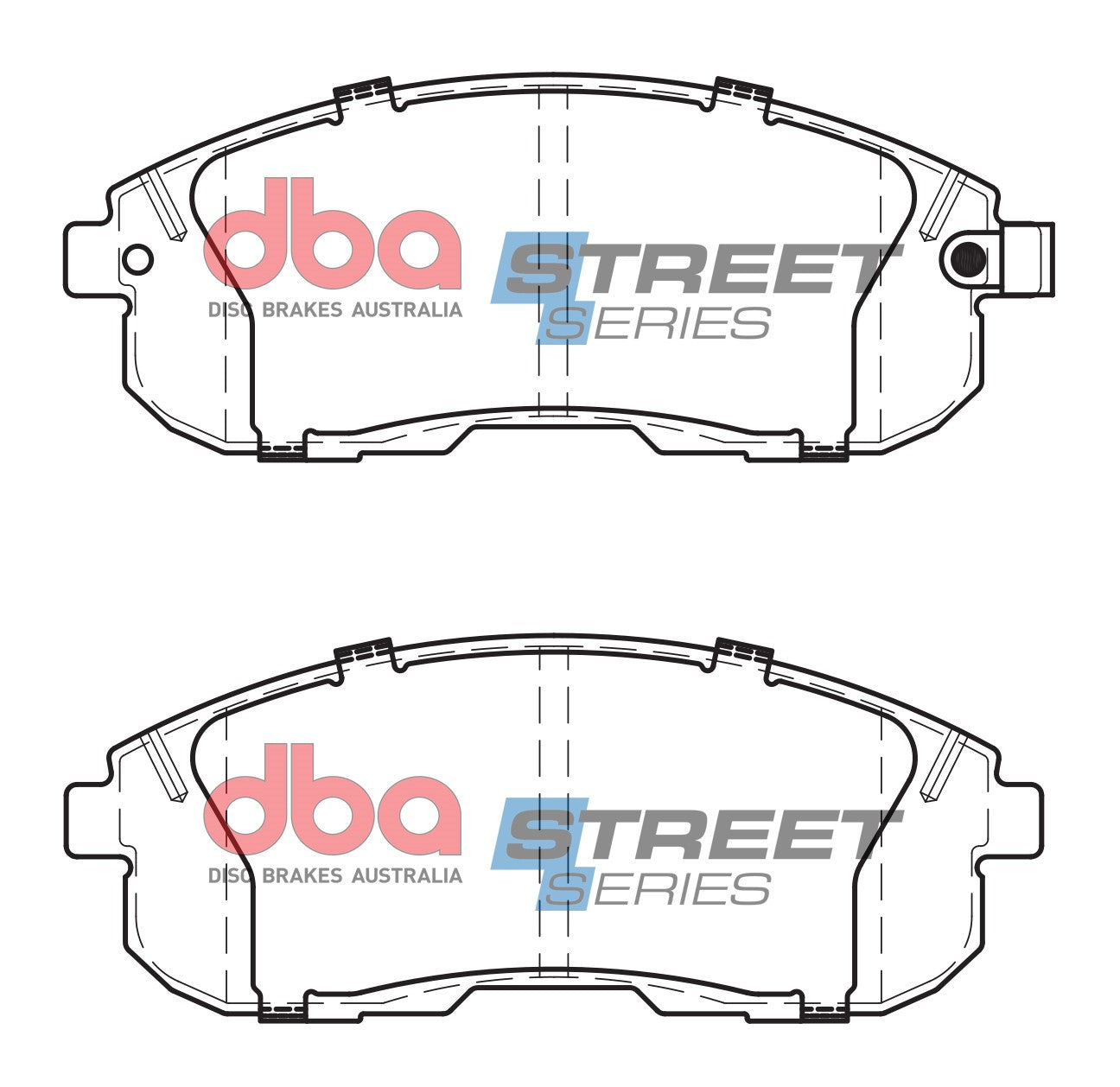 DBA DB1232SS - Brake Pads Street Series Ceramic | Front Axle