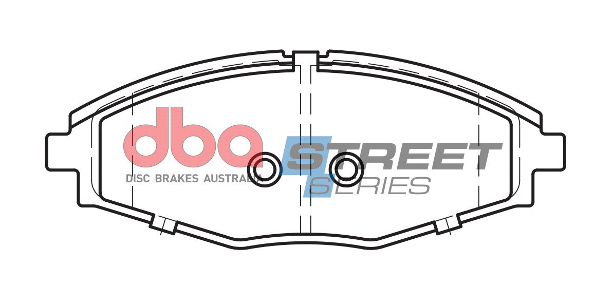 DBA DB1368SS - Brake Pads Street Series Ceramic | Front Axle