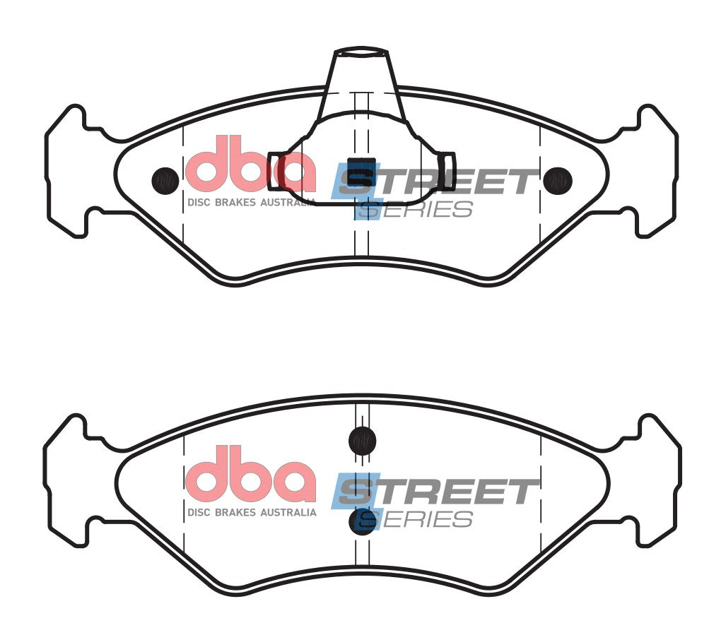 DBA DB1373SS - Brake Pads Street Series Ceramic | Front Axle