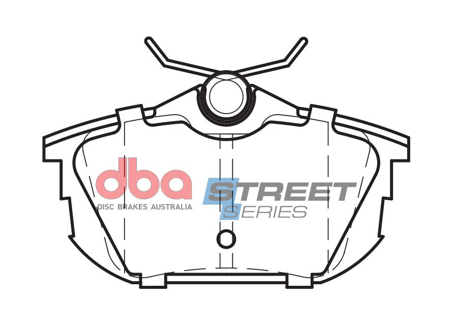 DBA DB1382SS - Brake Pads Street Series Ceramic | Rear Axle
