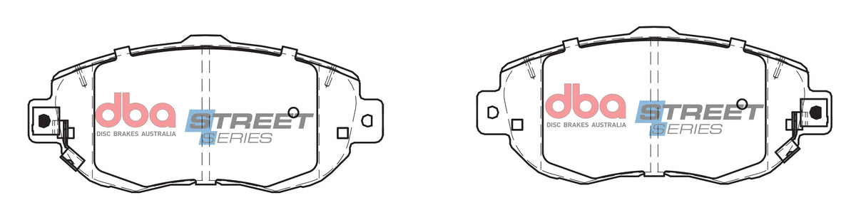 DBA DB1395SS - Brake Pads Street Series Ceramic | Front Axle