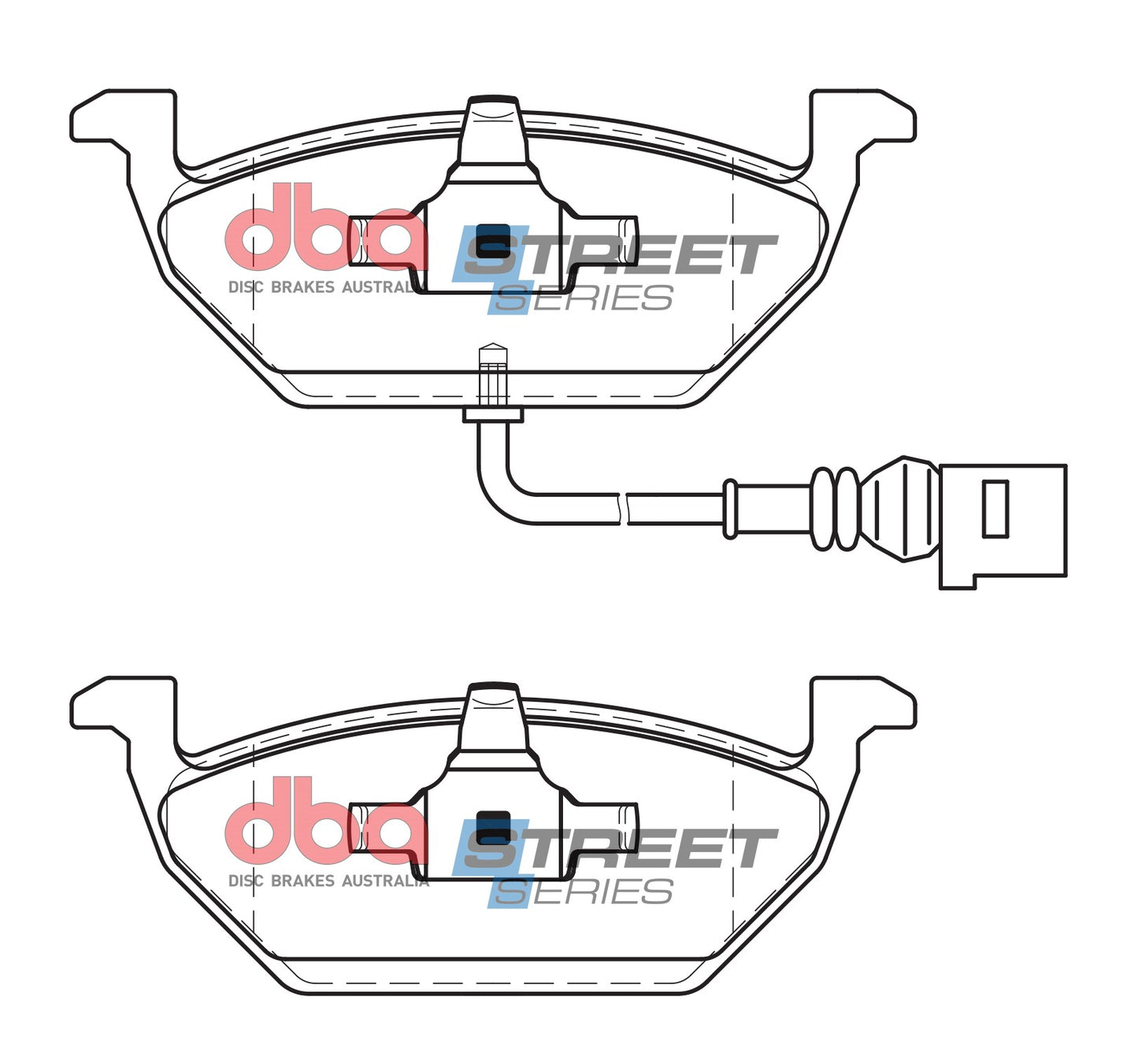 DBA DB1405SS - Brake Pads Street Series Ceramic | Front Axle