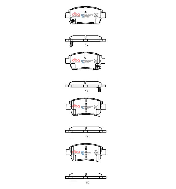 DBA DB1422SSEV - Toyota Prius Hybrid 1997 - 2009 F