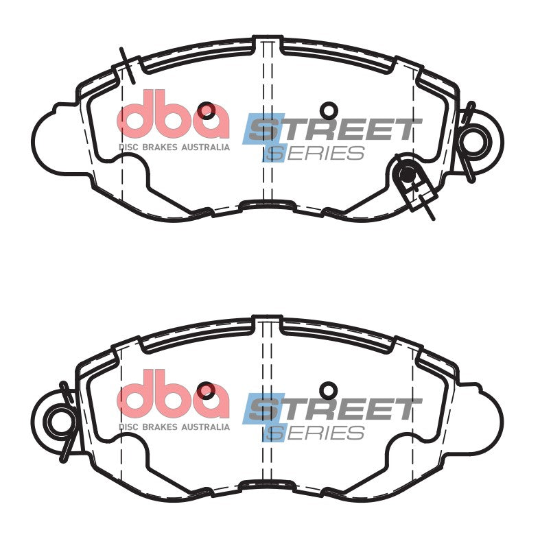 DBA DB1436SS - Brake Pads Street Series Ceramic | Front Axle