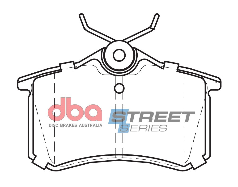 DBA DB1449SS - Brake Pads Street Series Ceramic | Rear Axle