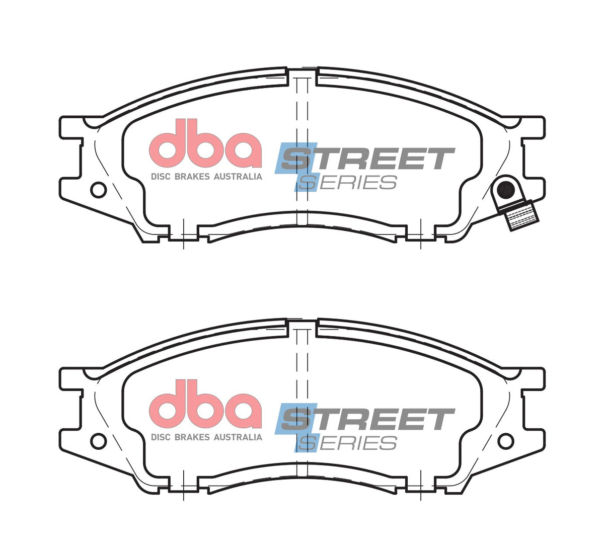 DBA DB1454SS - Brake Pads Street Series Ceramic | Front Axle