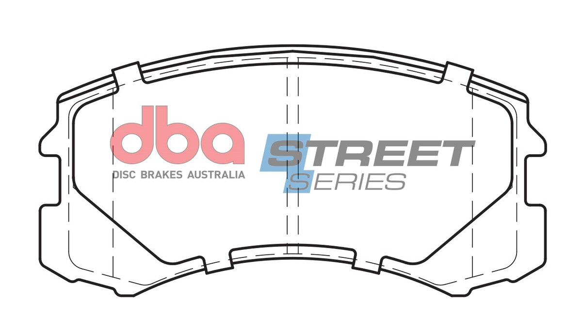DBA DB1455SS - Brake Pads Street Series Ceramic | Front Axle