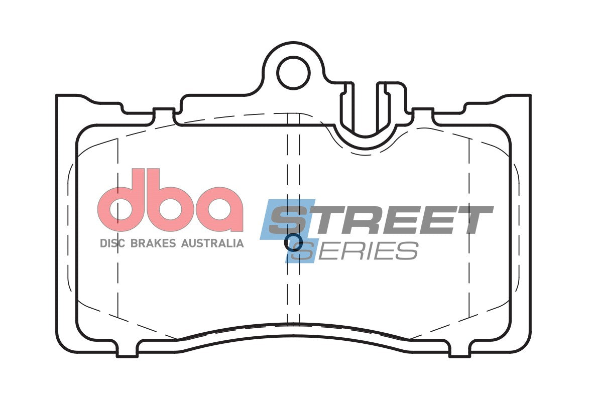 DBA DB1496SS - Brake Pads Street Series Ceramic | Front Axle