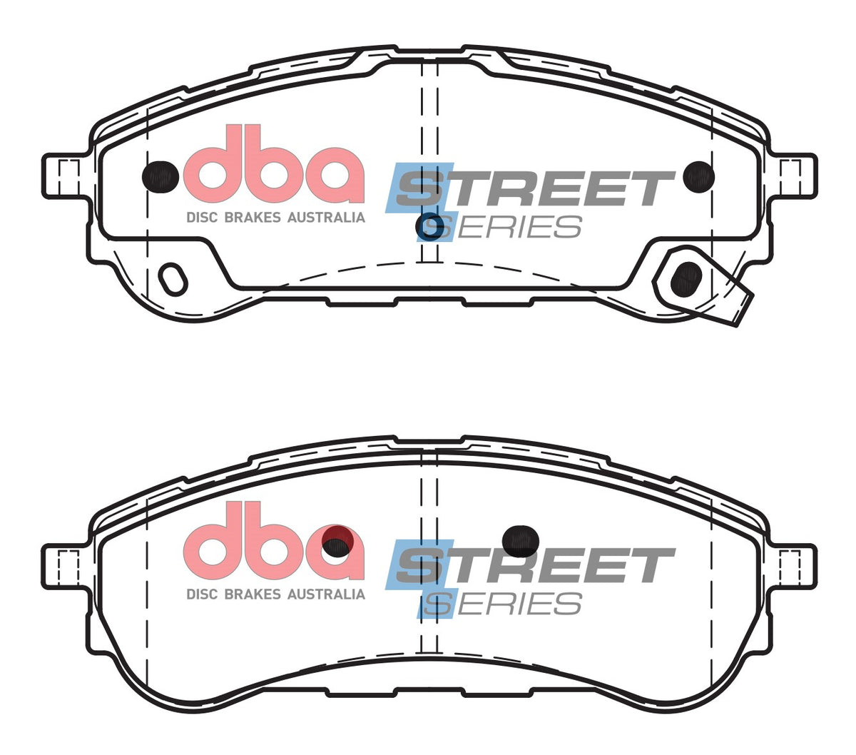 DBA DB15016SS - Brake Pads Street Series Ceramic | Rear Axle