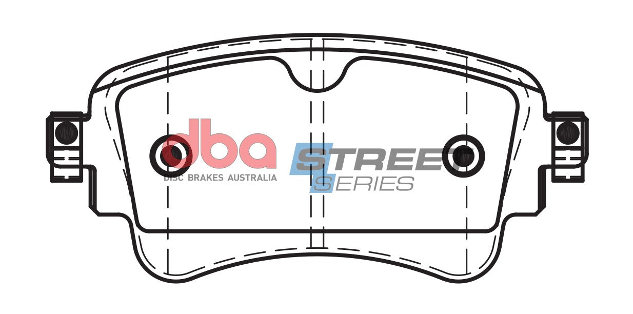 DBA DB15032SS - Brake Pads Street Series Ceramic | Rear Axle
