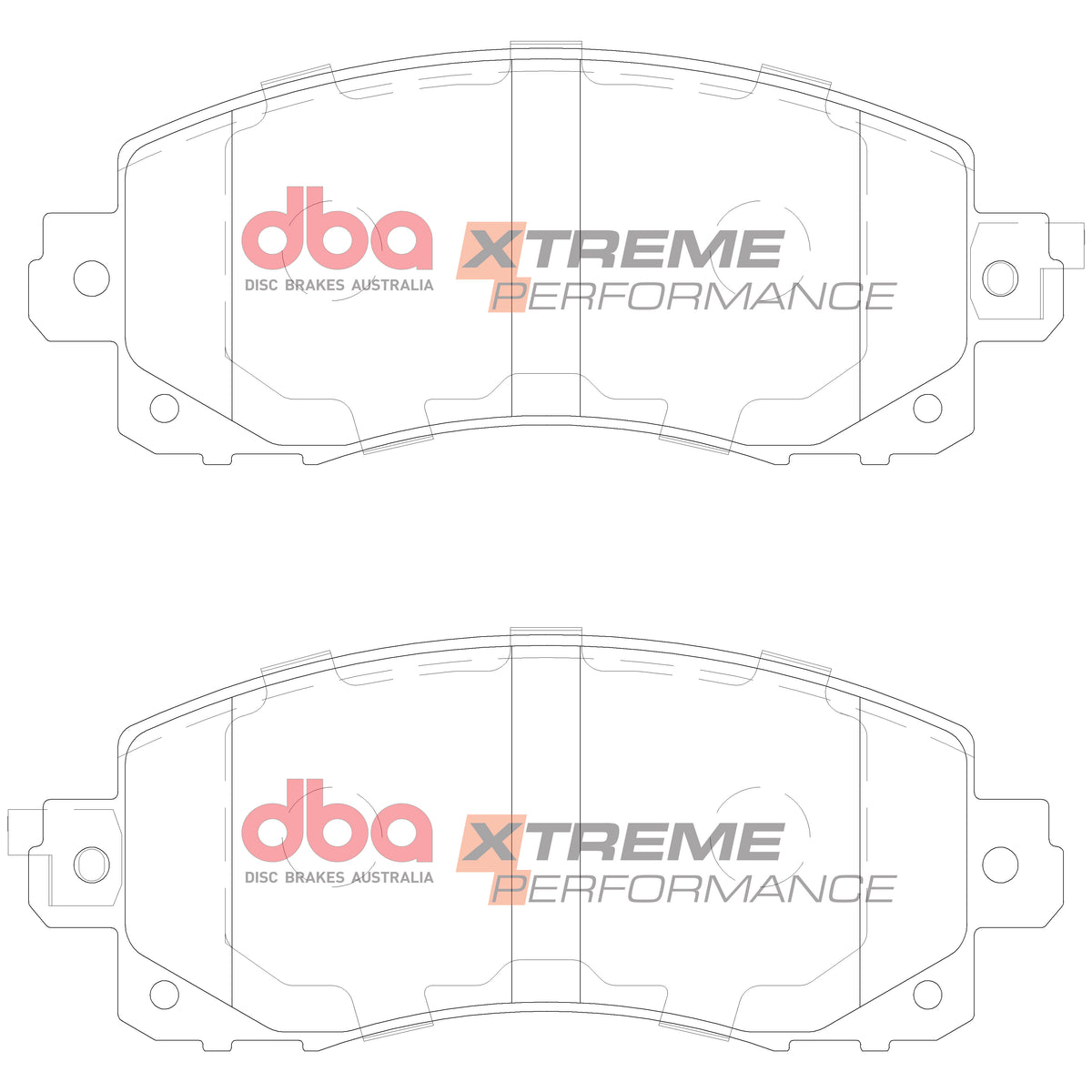DBA DB15042XP - Brake Pads Xtreme Performance | Front Axle
