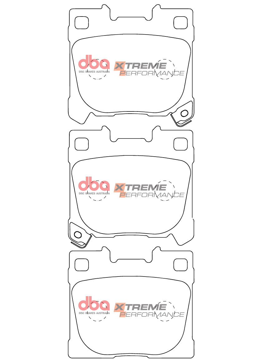 DBA DB15148XP - Brake Pads Xtreme Performance | Rear Axle