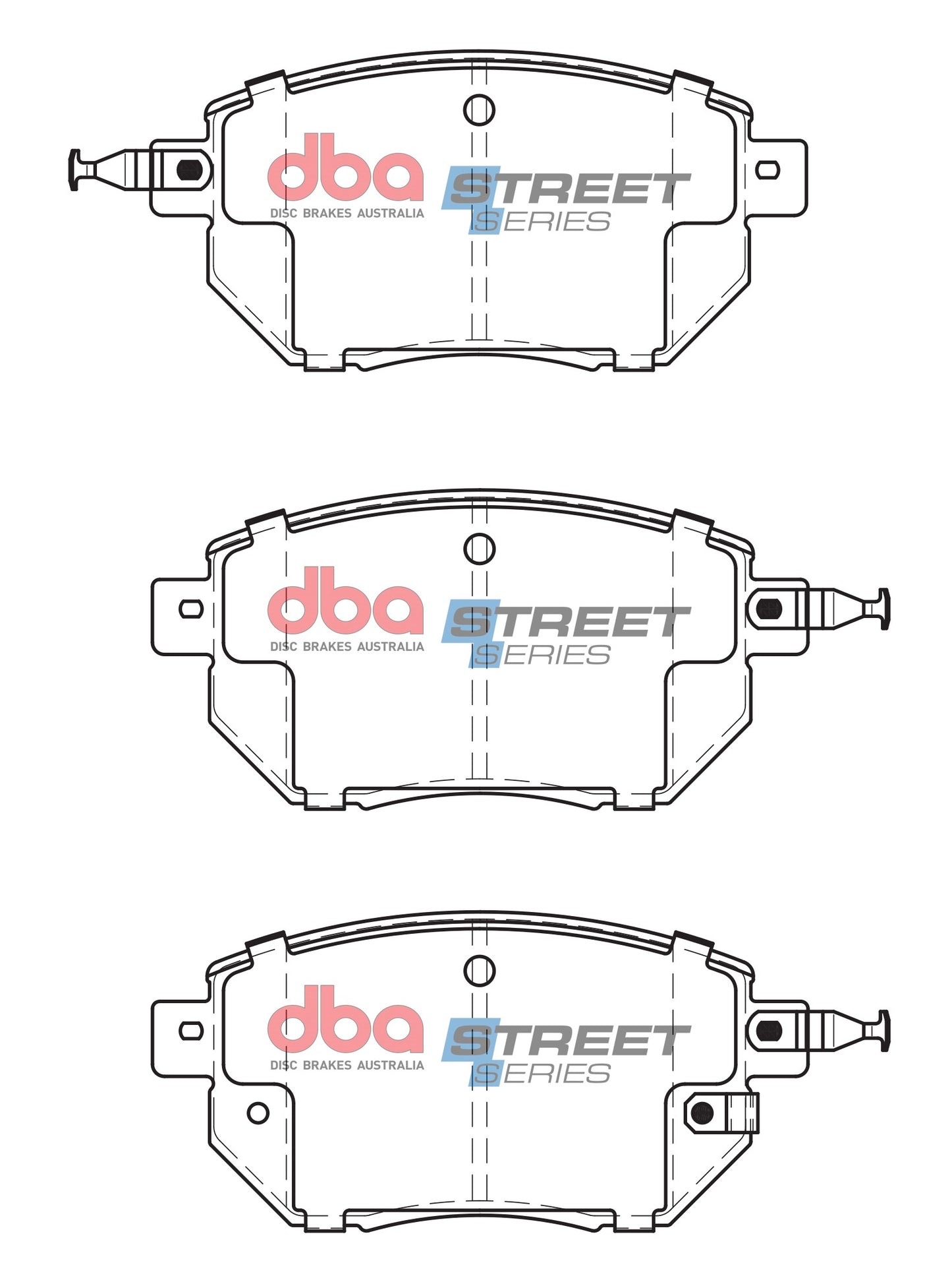 DBA DB1516SS - Brake Pads Street Series Ceramic | Front Axle