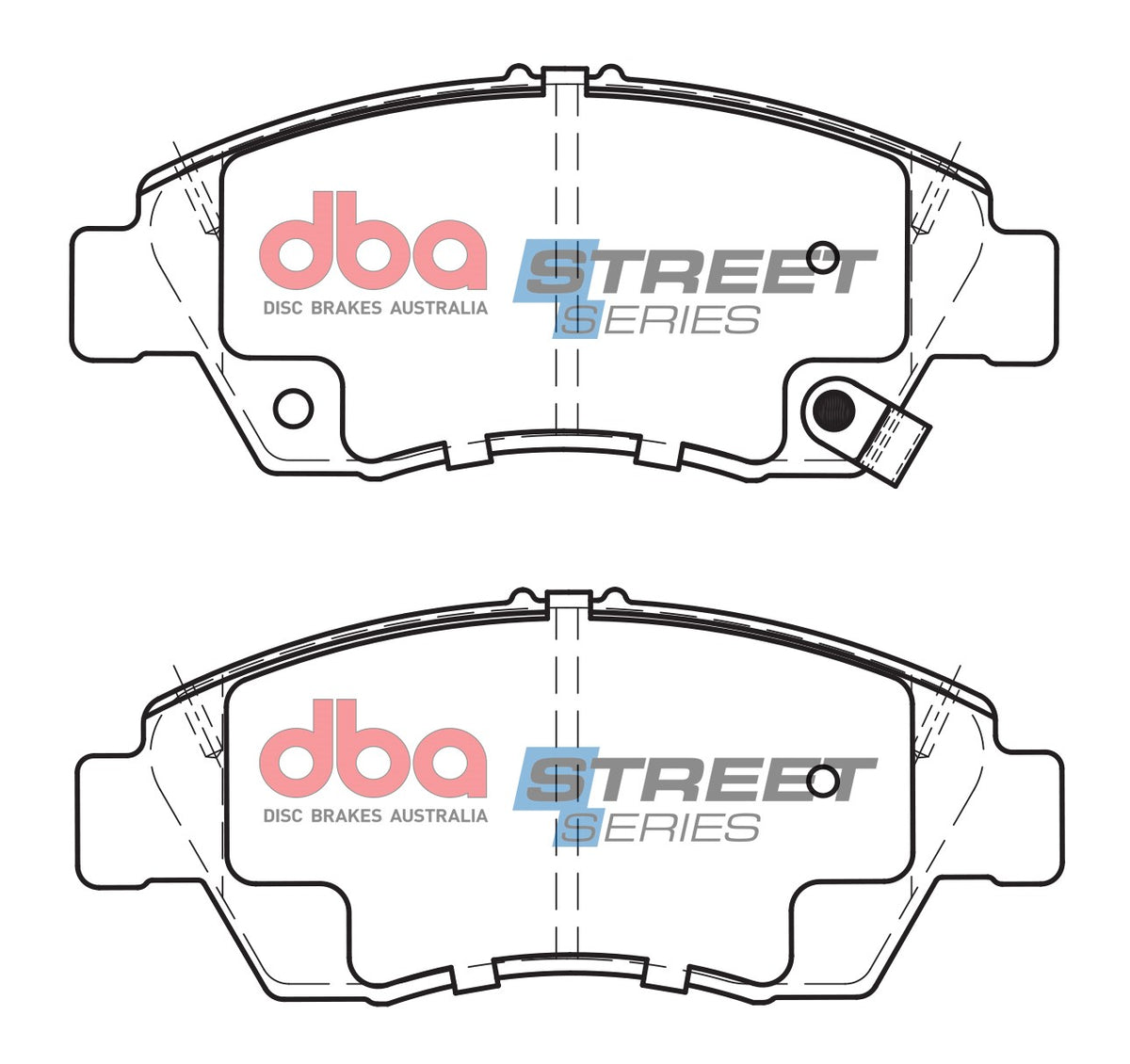 DBA DB1662SS - Brake Pads Street Series Ceramic | Front Axle
