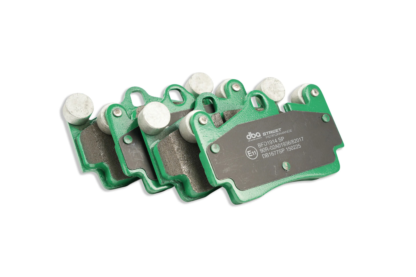 DBA DBA2245S-1677SP - Brake Kit - Street Series T2 Slotted & Street Performance Brake Pads (2x DBA2245S + DB1677SP)