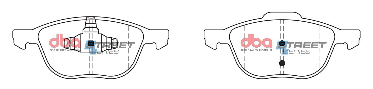 DBA DB1679SS - Brake Pads Street Series Ceramic | Front Axle