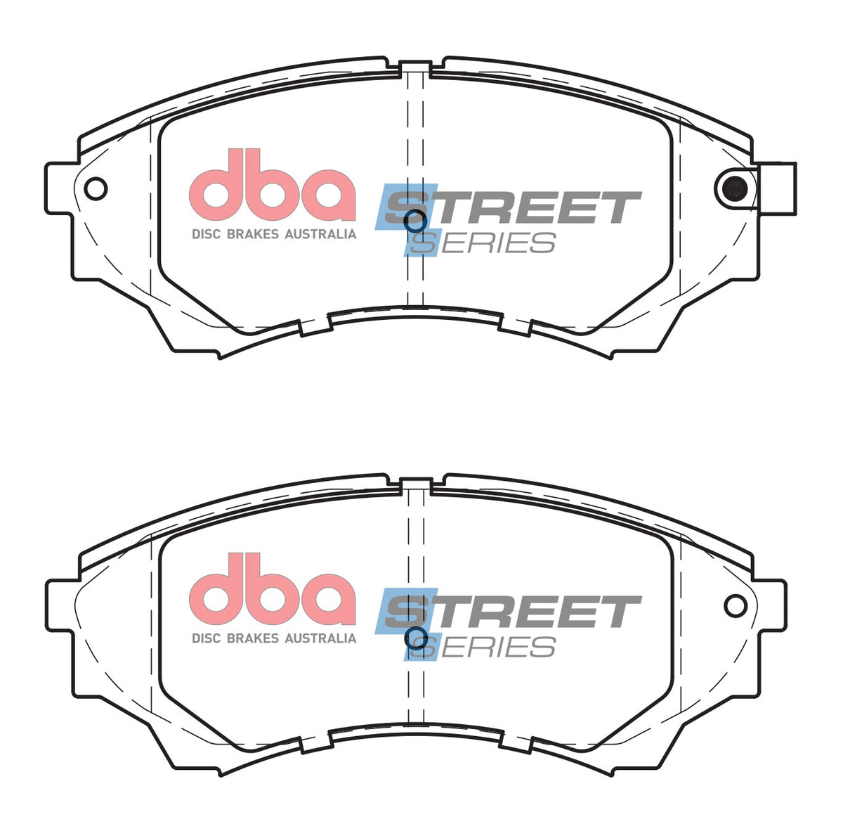 DBA DB1681SS - Brake Pads Street Series Ceramic | Front Axle