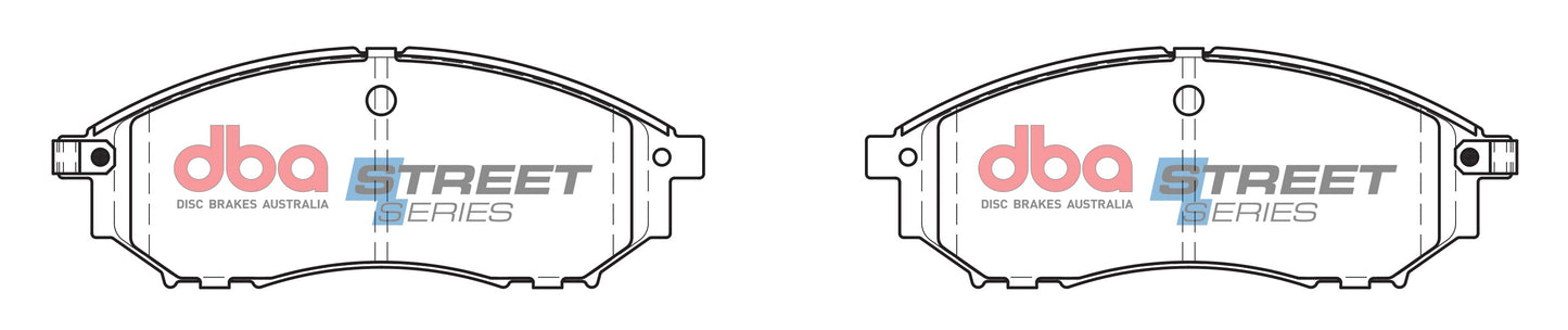 DBA DB1696SS - Brake Pads Street Series Ceramic | Front Axle