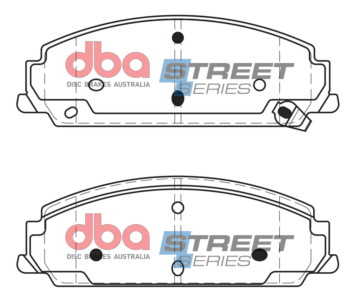 DBA DB1765SS - Brake Pads Street Series Ceramic | Front Axle