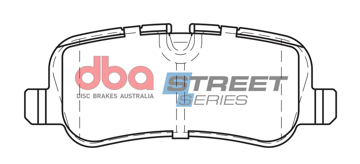DBA DB1781SS - Brake Pads Street Series Ceramic | Rear Axle