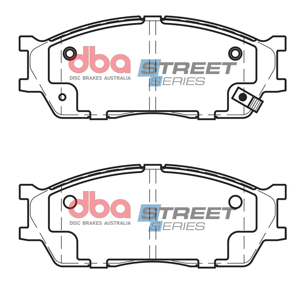 DBA DB1805SS - Brake Pads Street Series Ceramic | Front Axle