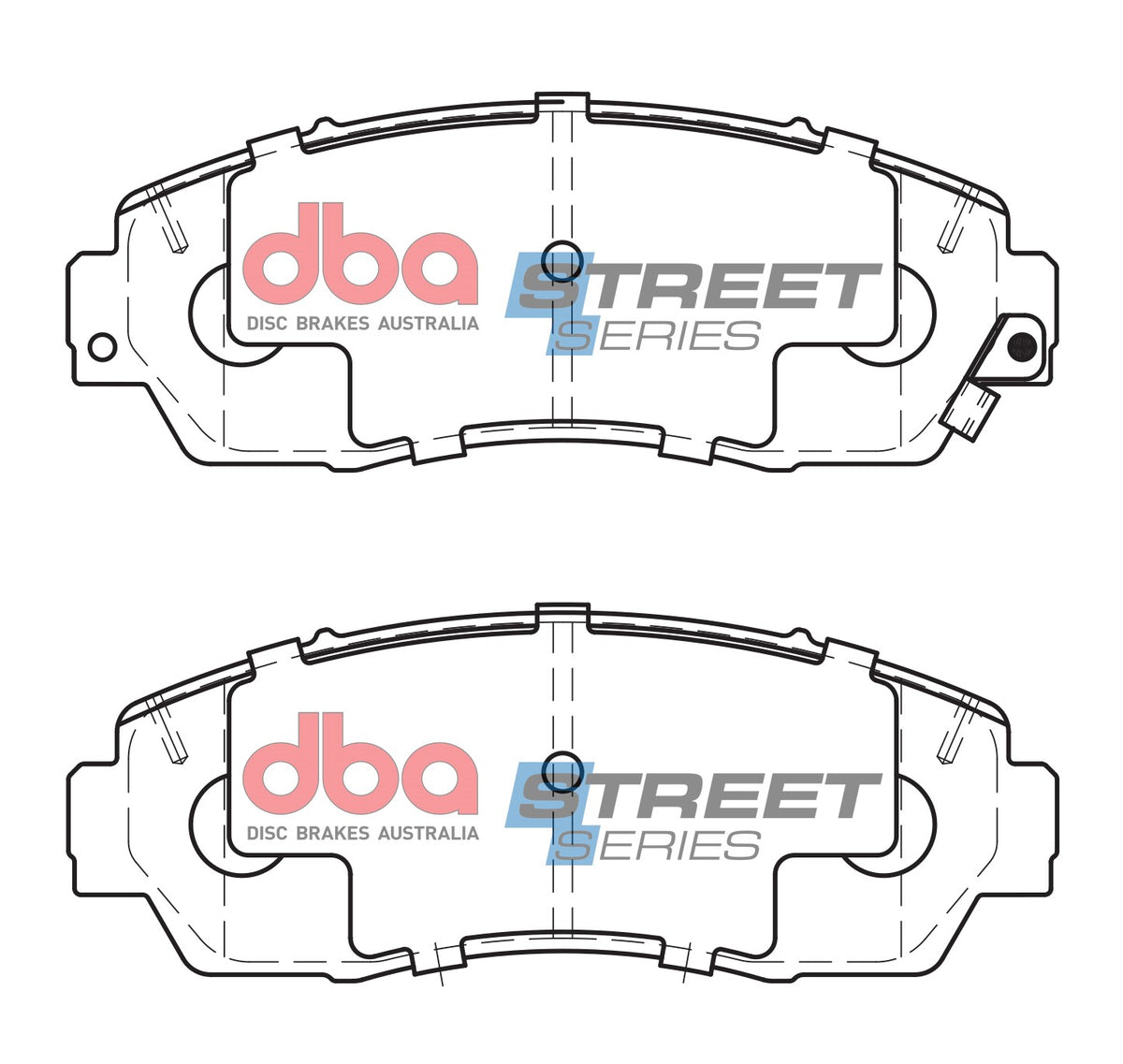 DBA DB1843SS - Brake Pads Street Series Ceramic | Front Axle