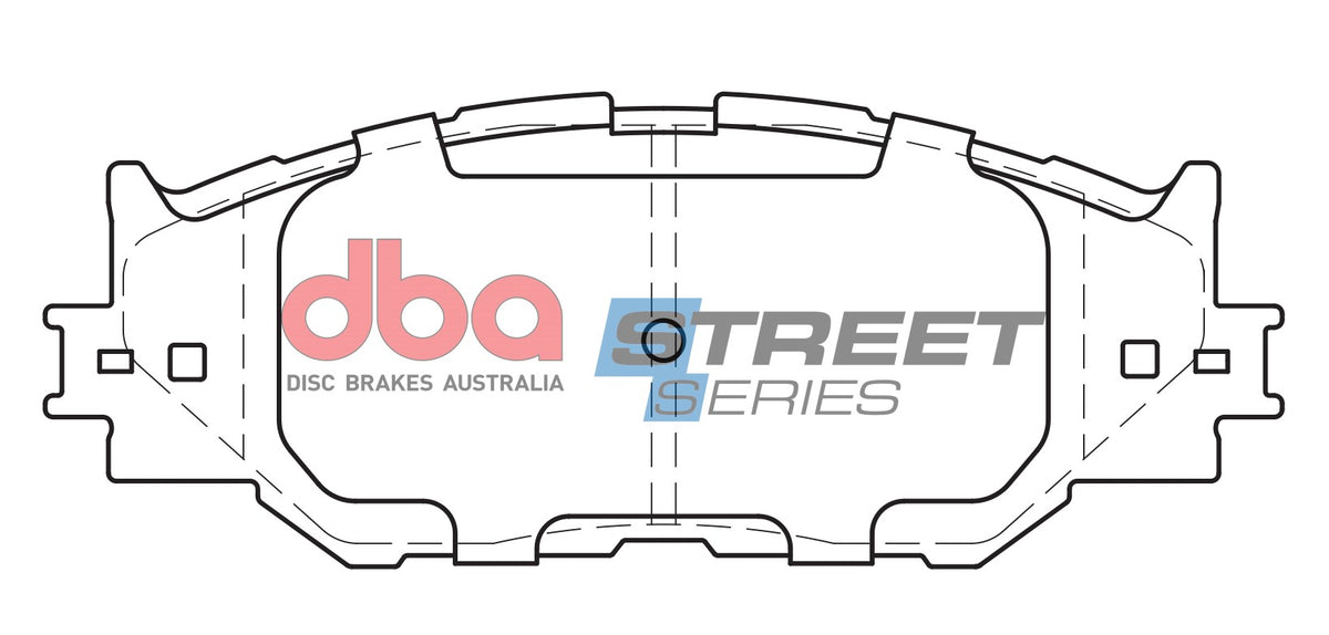 DBA DB1852SS - Brake Pads Street Series Ceramic | Front Axle