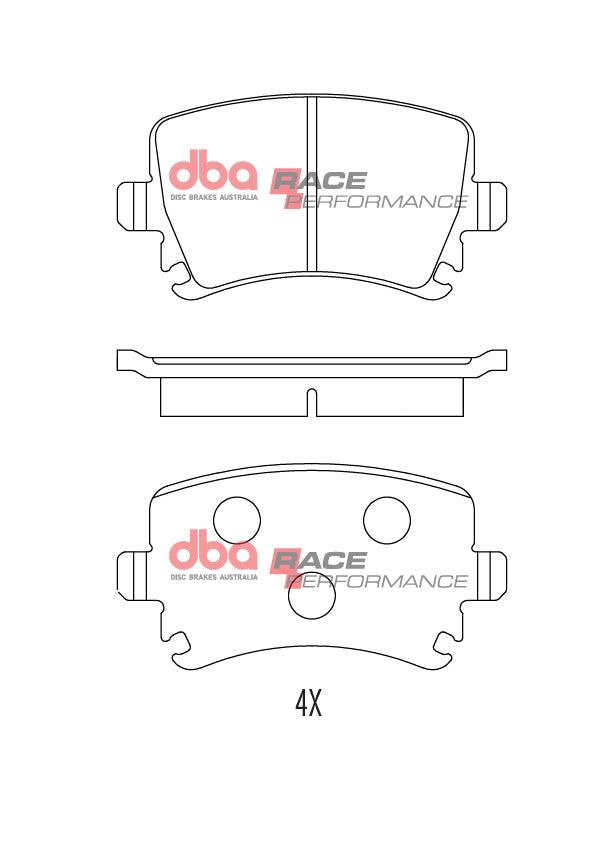DBA DB1865RP - Brake Pads Race Performance