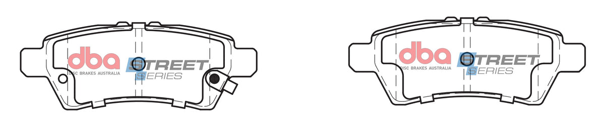 DBA DB1919SS - Brake Pads Street Series Ceramic | Rear Axle