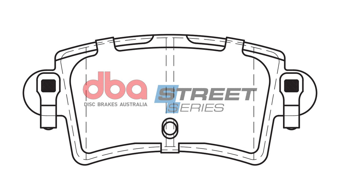 DBA DB1964SS - Brake Pads Street Series Semi-metallic | Rear Axle