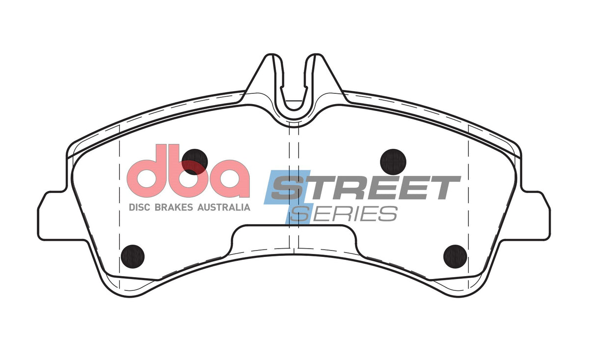 DBA DB1975SS - Brake Pads Street Series Semi-metallic | Rear Axle