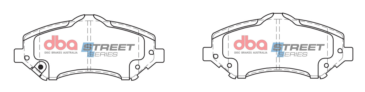 DBA DB2002SS - Brake Pads Street Series Ceramic | Front Axle