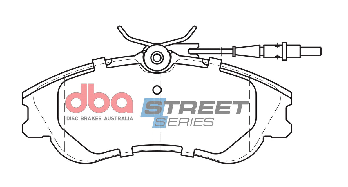 DBA DB2015SS - Brake Pads Street Series Ceramic | Front Axle