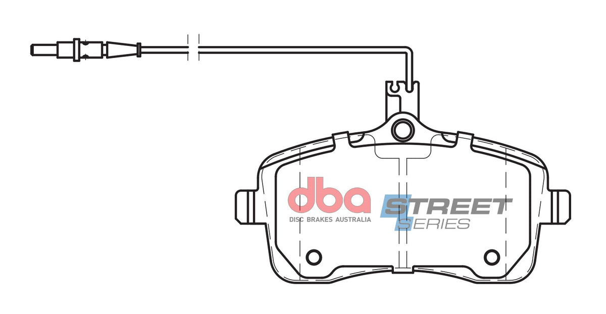 DBA DB2025SS - Brake Pads Street Series Ceramic | Front Axle