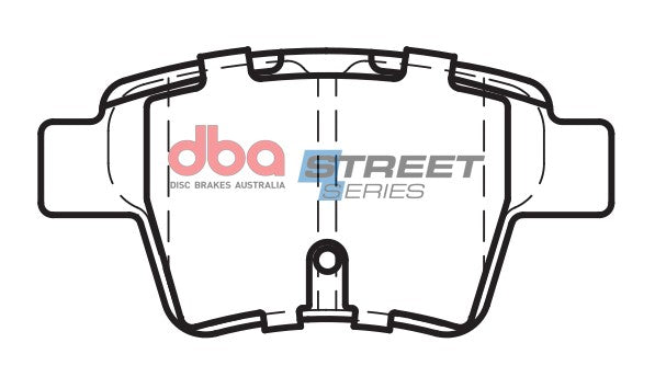 DBA DB2044SS - Brake Pads Street Series Ceramic | Rear Axle