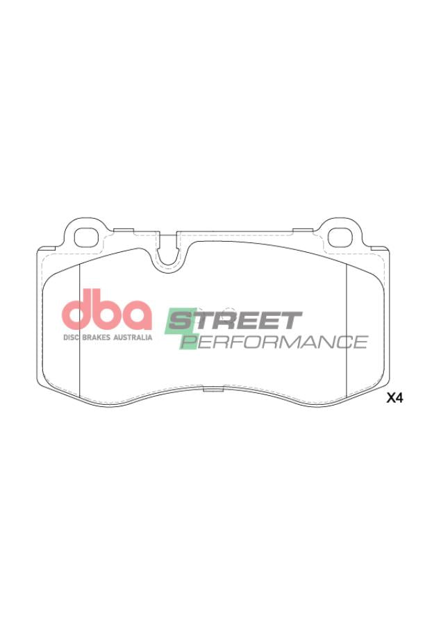 DBA DB2057SP - Brake Pads Street Performance | Front Axle