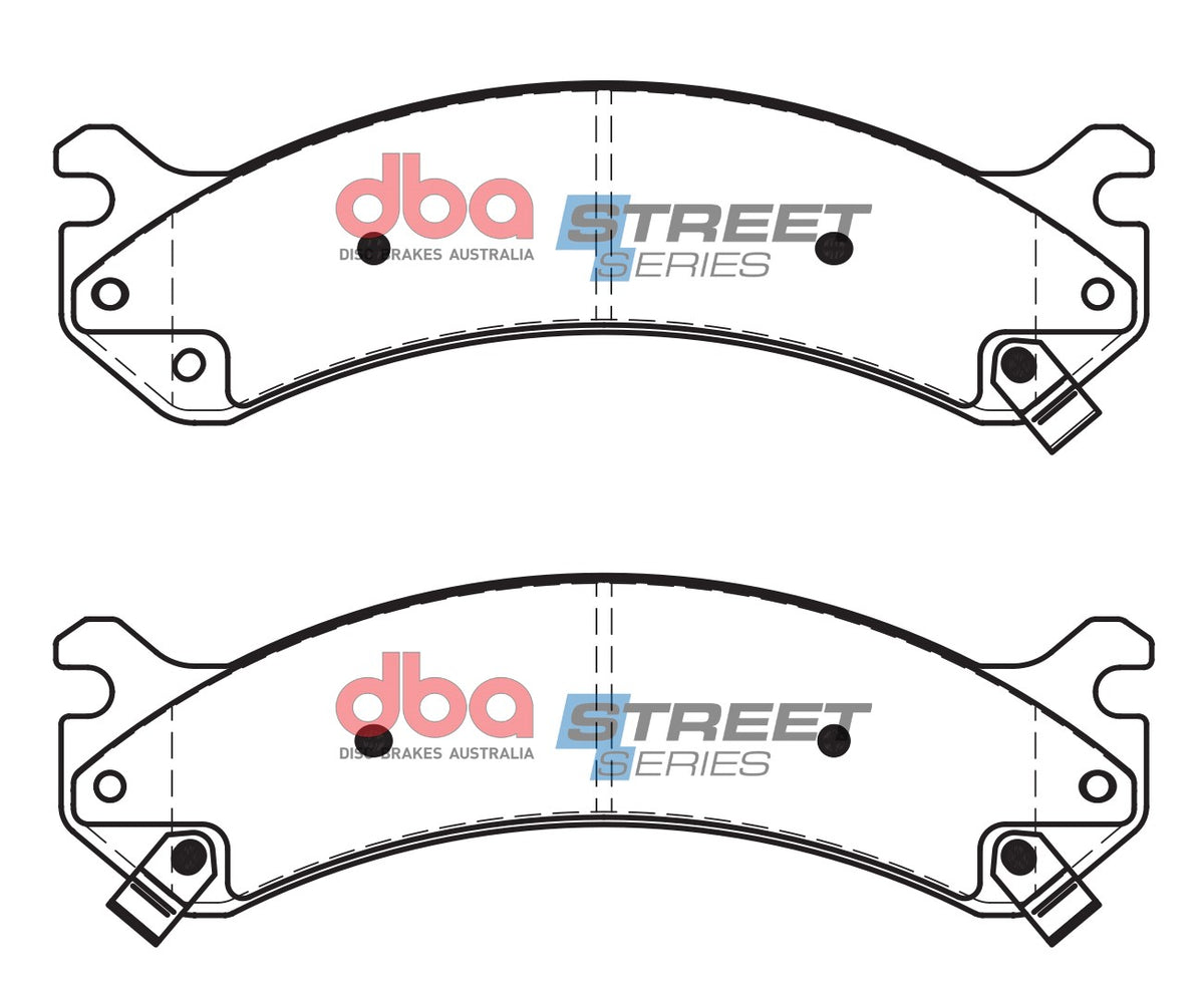 DBA DB2098SS - Brake Pads Street Series Semi-metallic | Front Axle