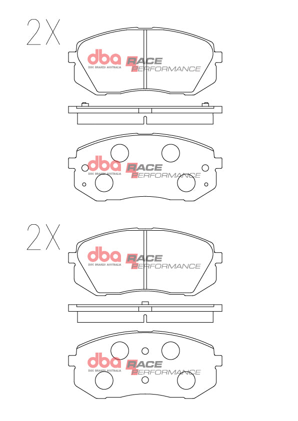 DBA DB2174RP - Brake Pads Race Performance